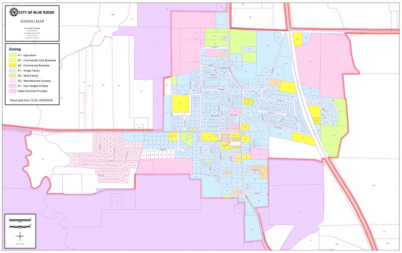 Blue Ridge Texas Map Demographics | City of Blue Ridge